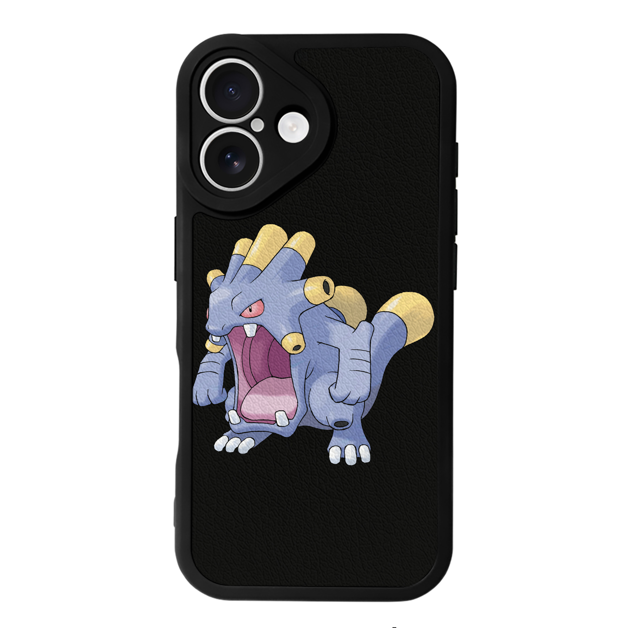 （画像用） ポケットモンスター Pokémon 【iPhone 16シリーズ対応】シリコンスマホケース（レザー調） 材質：シリコン